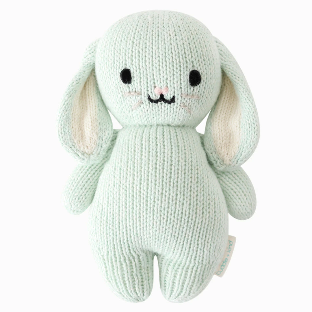 Baby Bunny (mint) - Cuddleandkind 1 Baby Bunny (mint) - Cuddleandkind