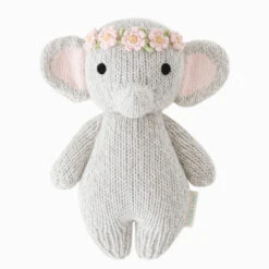 Baby Elephant (blush Floral) - Cuddleandkind
