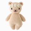 Baby Honey Bear (ivory Floral) - Cuddleandkind