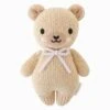 Baby Honey Bear (lavender Bow) - Cuddleandkind