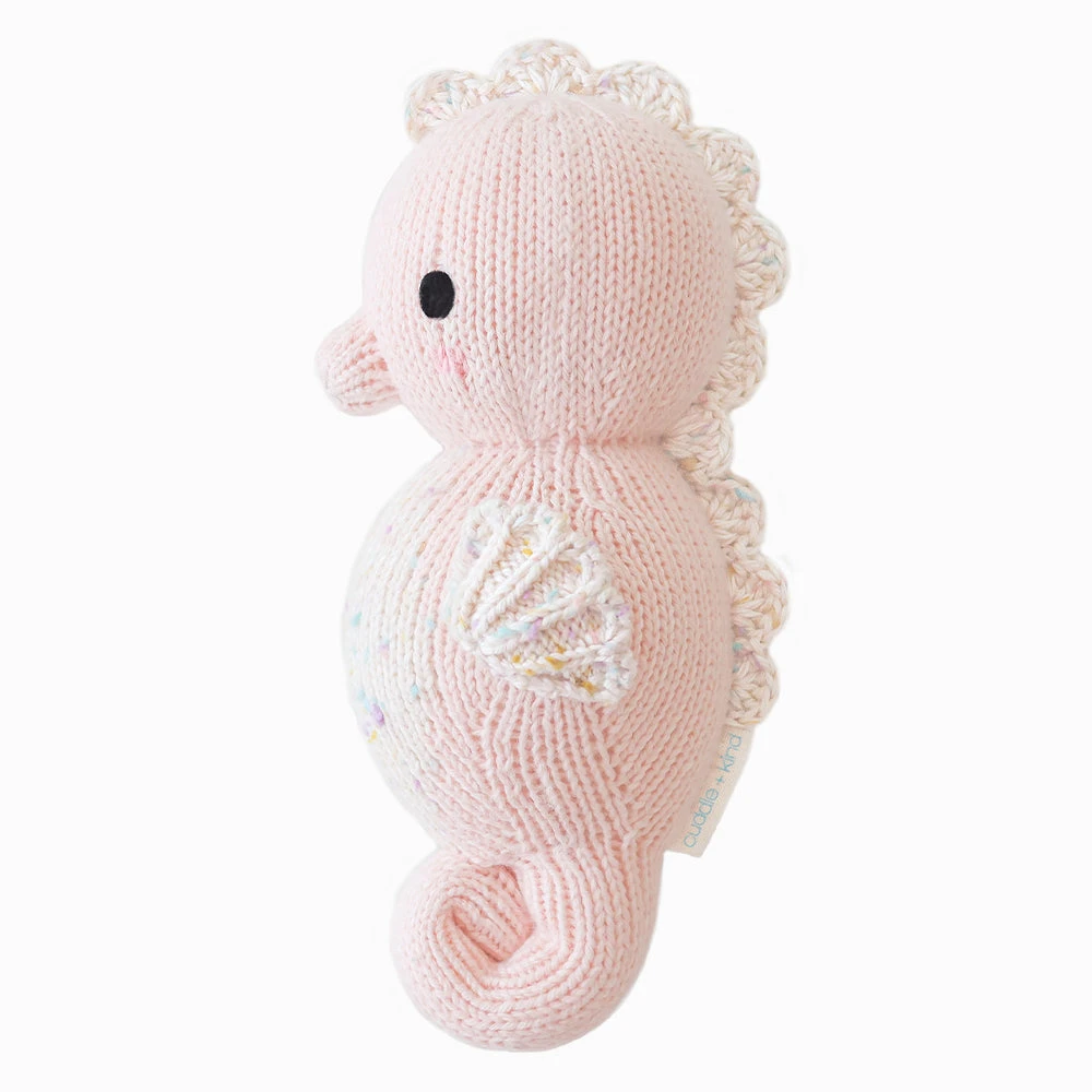 Baby Seahorse (powder Pink) - Cuddleandkind 1 Baby Seahorse (powder Pink) - Cuddleandkind