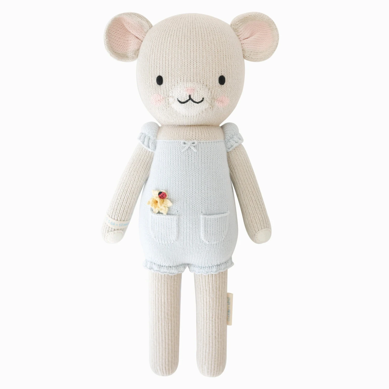 Beatrice The Mouse (periwinkle) - Cuddleandkind 1 Beatrice The Mouse (periwinkle) - Cuddleandkind