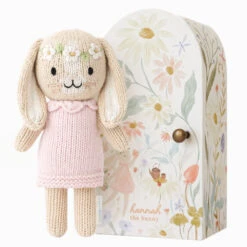 Tiny Hannah The Bunny (blush) - Cuddleandkind -Cuddle Kind 01 Tiny Hannah2 ec092352 eb98 4928 8ecc e8f0ed3a2ae6