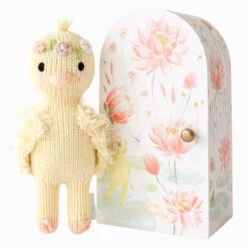 Tiny Flora The Duckling (mauve) - Cuddleandkind 21 Tiny Flora The Duckling (mauve) - Cuddleandkind -Cuddle Kind 01 TinyFlora
