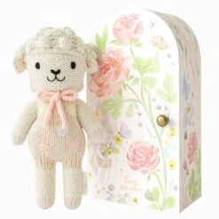 Tiny Lucy The Lamb (pastel) - Cuddleandkind -Cuddle Kind 01 TinyLucy