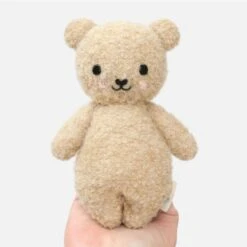 Baby Bouclé Bear (honey) - Cuddleandkind -Cuddle Kind 03 Babybouclebear honey
