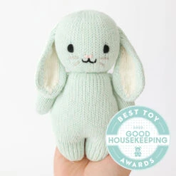 Baby Bunny (mint) - Cuddleandkind 12 Baby Bunny (mint) - Cuddleandkind -Cuddle Kind 04 Baby bunny mint