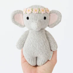 Baby Elephant (blush Floral) - Cuddleandkind 12 Baby Elephant (blush Floral) - Cuddleandkind -Cuddle Kind 04 Baby elephant blush floral