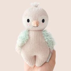 Baby Parrot (mauve) - Cuddleandkind -Cuddle Kind 04 Baby parrot mauve