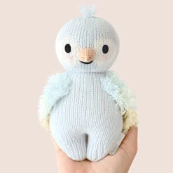 Baby Parrot (sky Blue) - Cuddleandkind -Cuddle Kind 04 Baby parrot skyblue