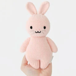 Baby Rabbit (powder Pink) - Cuddleandkind -Cuddle Kind 04 Baby rabbit powder pink