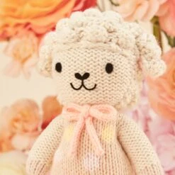 Tiny Lucy The Lamb (pastel) - Cuddleandkind -Cuddle Kind 04 TinyLucy