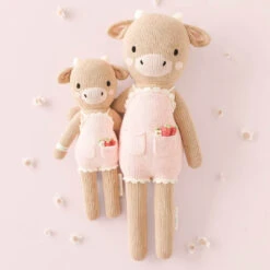 Ava The Cow (powder Pink) - Cuddleandkind -Cuddle Kind 05 Ava powder pink