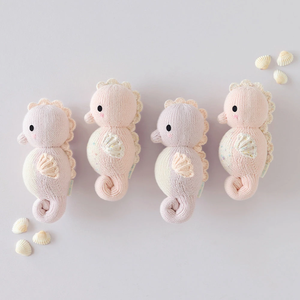 Baby Seahorse (powder Pink) - Cuddleandkind 5 Baby Seahorse (powder Pink) - Cuddleandkind - Image 5