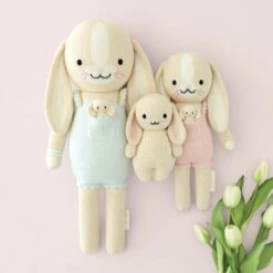 Briar The Bunny (peony Pink) - Cuddleandkind -Cuddle Kind 05 Briar Pink