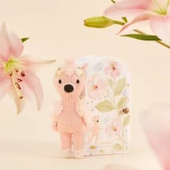 Tiny Penelope The Flamingo - Cuddleandkind -Cuddle Kind 05 TinyPenelope