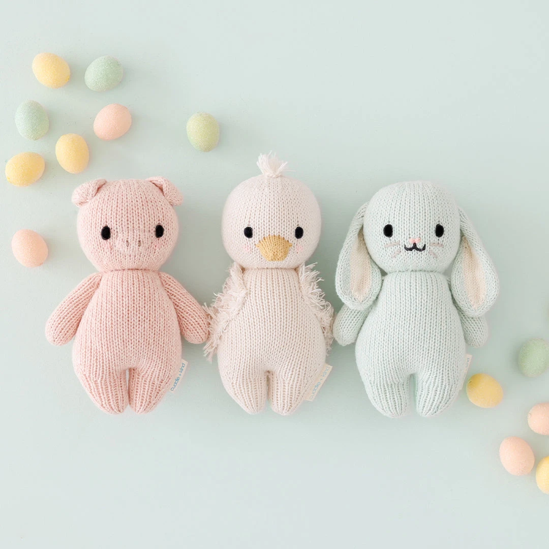 Baby Bunny (mint) - Cuddleandkind 5 Baby Bunny (mint) - Cuddleandkind - Image 5