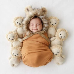Baby Lion - Cuddleandkind -Cuddle Kind 06 lion
