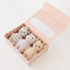 Baby Hippo (lavender) - Cuddleandkind -Cuddle Kind 07 Baby hippo lavender