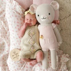 Beatrice The Mouse (blush) - Cuddleandkind 16 Beatrice The Mouse (blush) - Cuddleandkind -Cuddle Kind 07 Beatrice Pink