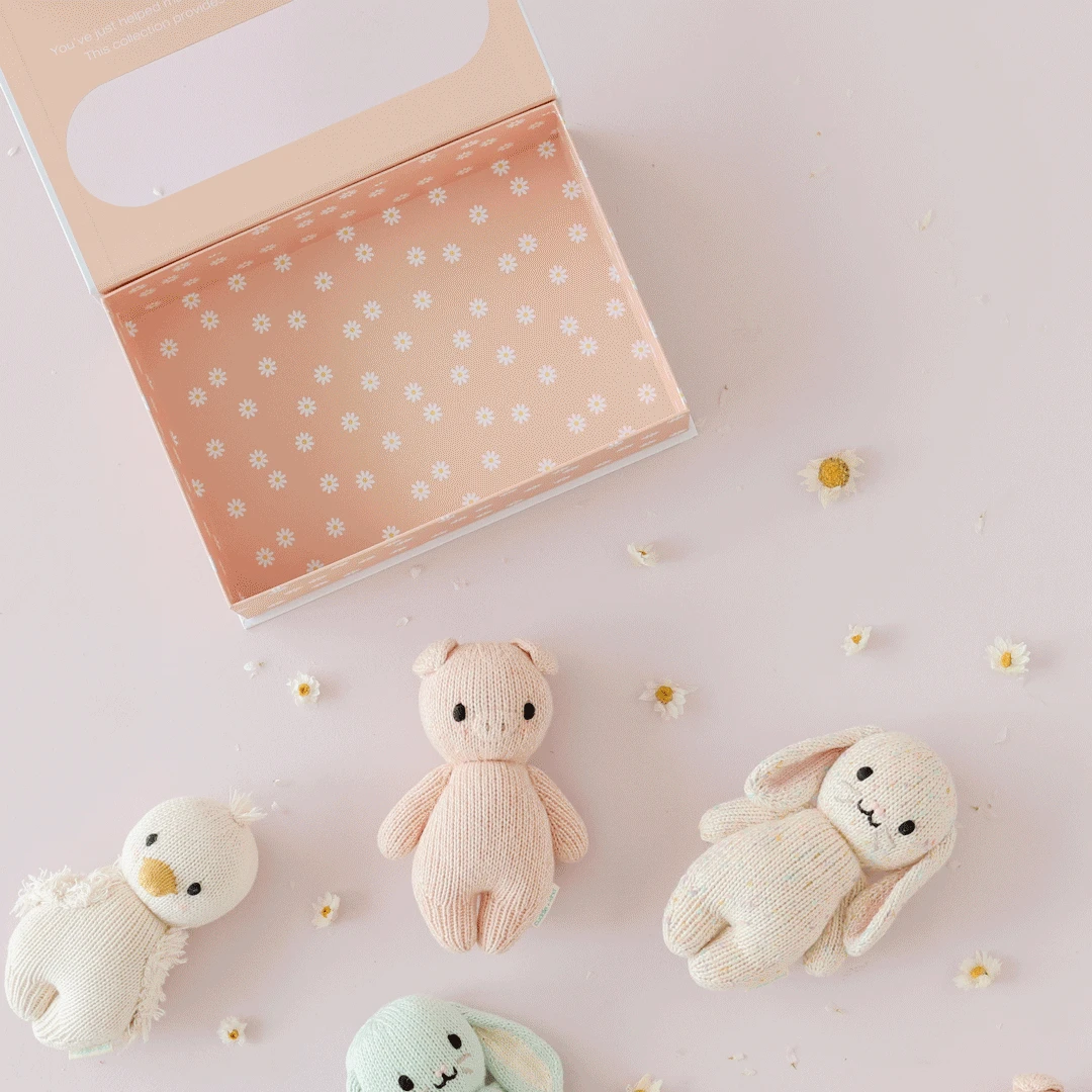 Baby Bunny (mint) - Cuddleandkind 7 Baby Bunny (mint) - Cuddleandkind - Image 7