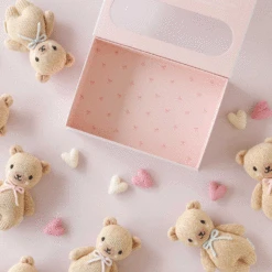 Baby Honey Bear (blush Bow) - Cuddleandkind -Cuddle Kind 08 Babyhoneybear blushbow