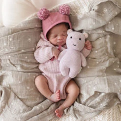 Baby Hippo (lavender) - Cuddleandkind -Cuddle Kind 09 Baby hippo lavender