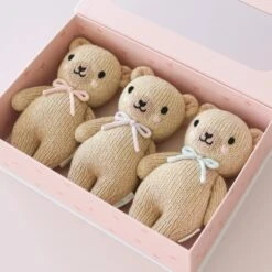 Baby Honey Bear (blush Bow) - Cuddleandkind -Cuddle Kind 09 Babyhoneybear pinkbow