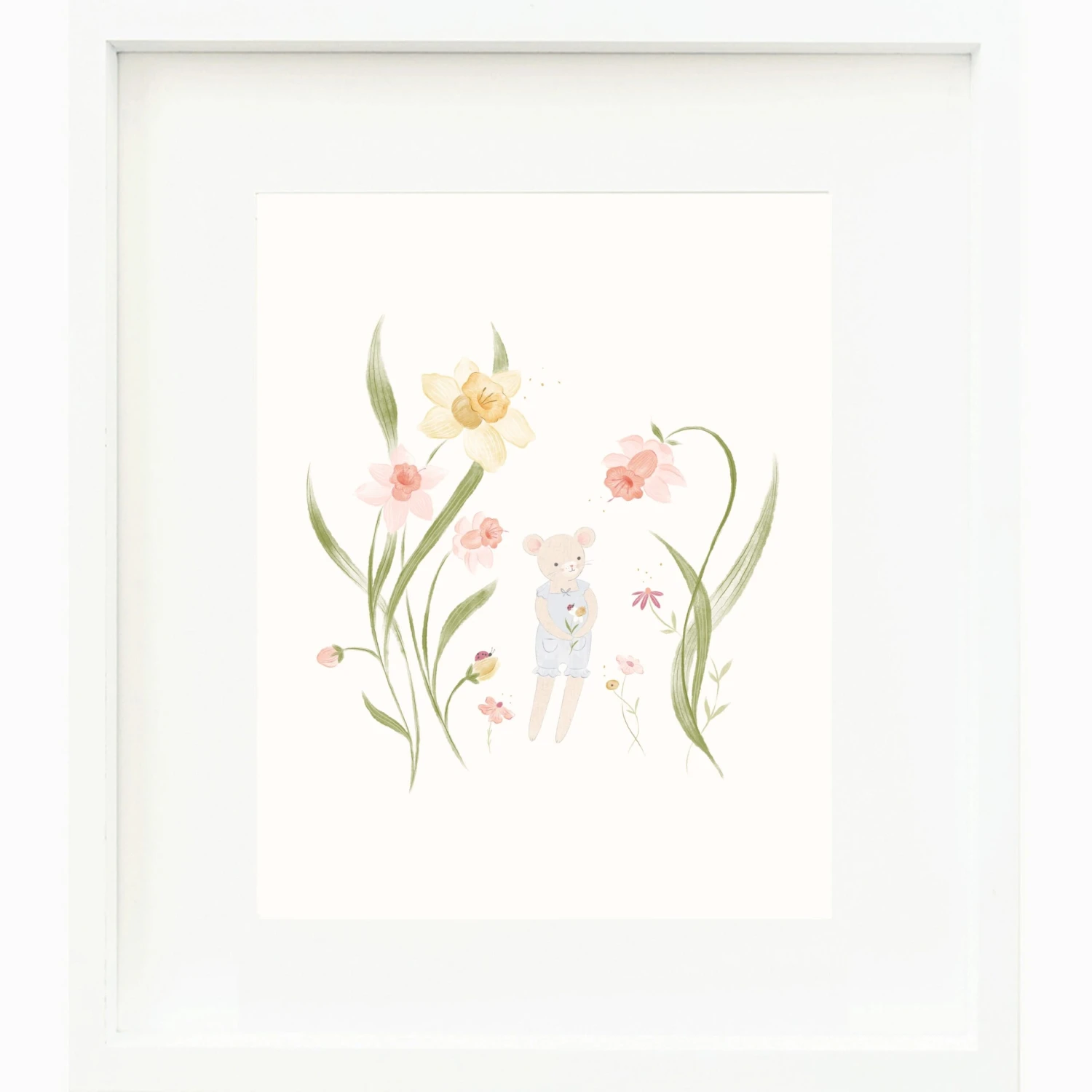 Beatrice The Mouse (periwinkle) - Cuddleandkind 10 Beatrice The Mouse (periwinkle) - Cuddleandkind - Image 10