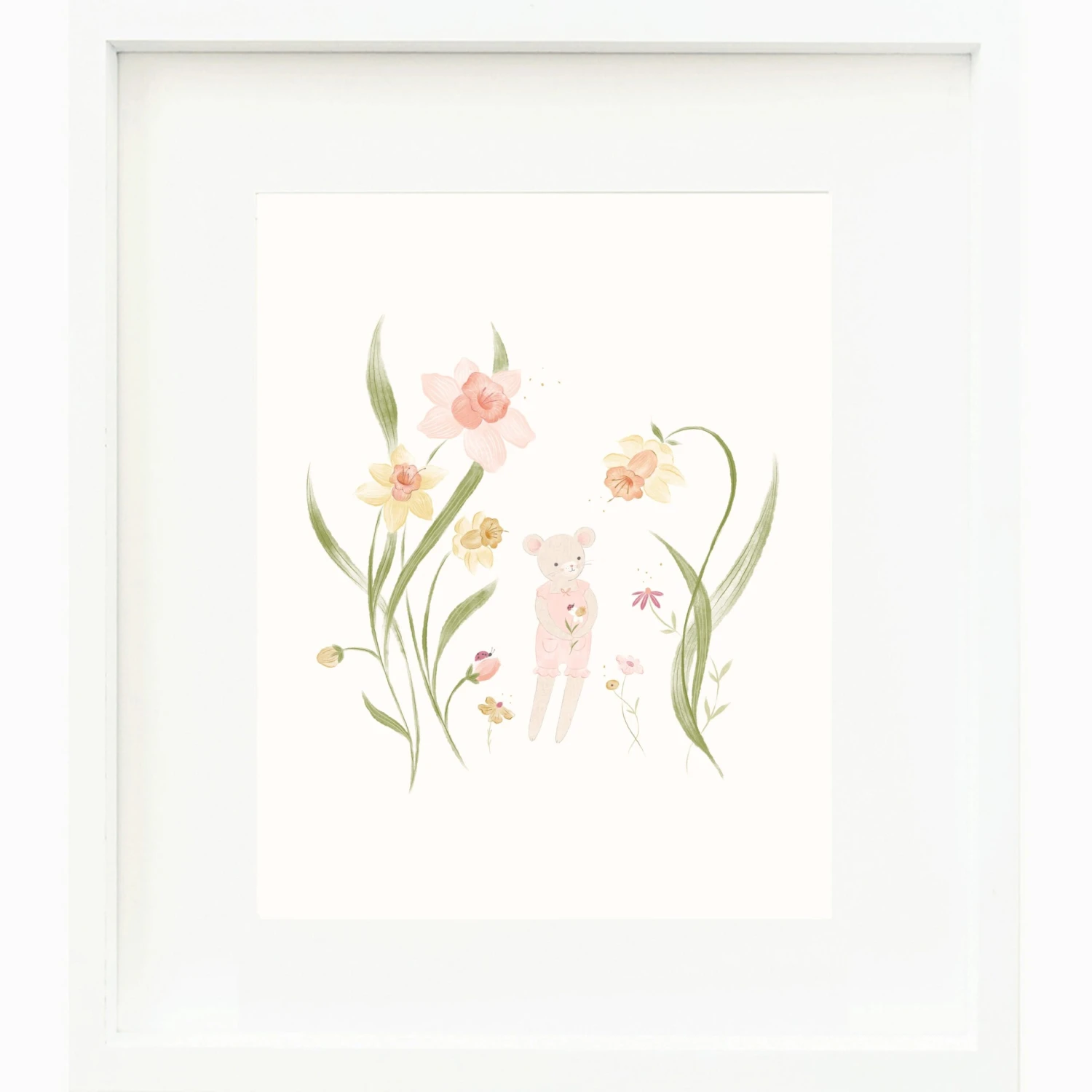 Beatrice The Mouse (blush) - Cuddleandkind 10 Beatrice The Mouse (blush) - Cuddleandkind - Image 10