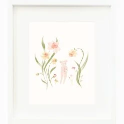 Beatrice's Print (blush) (8"x10") - Cuddleandkind