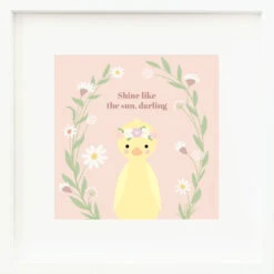 Flora The Duckling (mauve) - Cuddleandkind -Cuddle Kind 10 FloraMauve