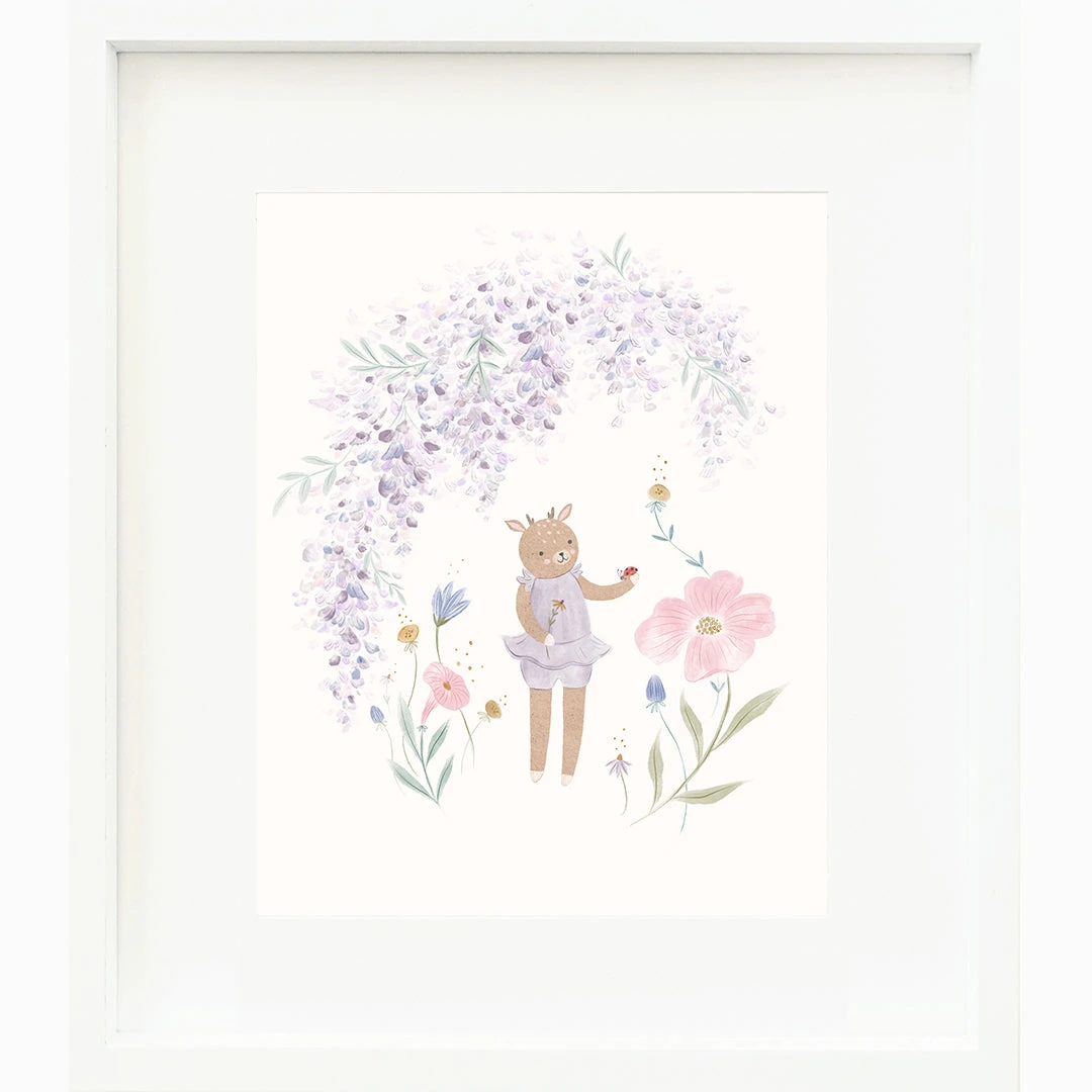 Violet's Print (8"x10") - Cuddleandkind 1 Violet's Print (8"x10") - Cuddleandkind