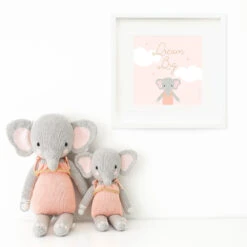 Eloise The Elephant - Cuddleandkind -Cuddle Kind 9 eloise