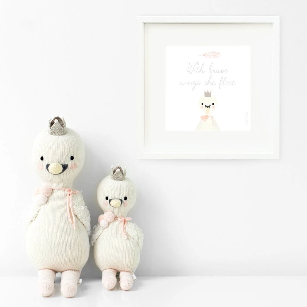 Harlow The Swan - Cuddleandkind 9 Harlow The Swan - Cuddleandkind - Image 9