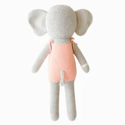 Eloise The Elephant - Cuddleandkind -Cuddle Kind Eloise back