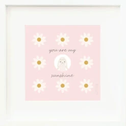 Hannah's Print (blush) - Cuddleandkind