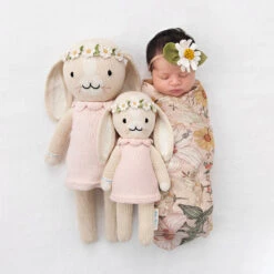 Hannah The Bunny (blush) - Cuddleandkind -Cuddle Kind Hannah 6