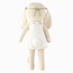 Hannah The Bunny (ivory) - Cuddleandkind -Cuddle Kind Hannah Ivory back