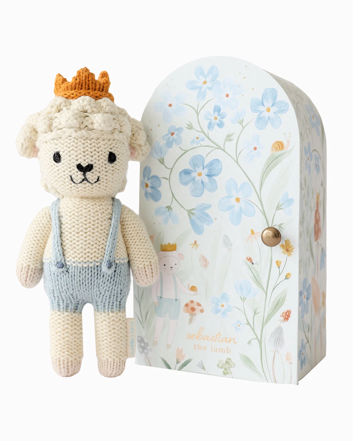 Tiny Sebastian The Lamb - Cuddleandkind 1 Tiny Sebastian The Lamb - Cuddleandkind